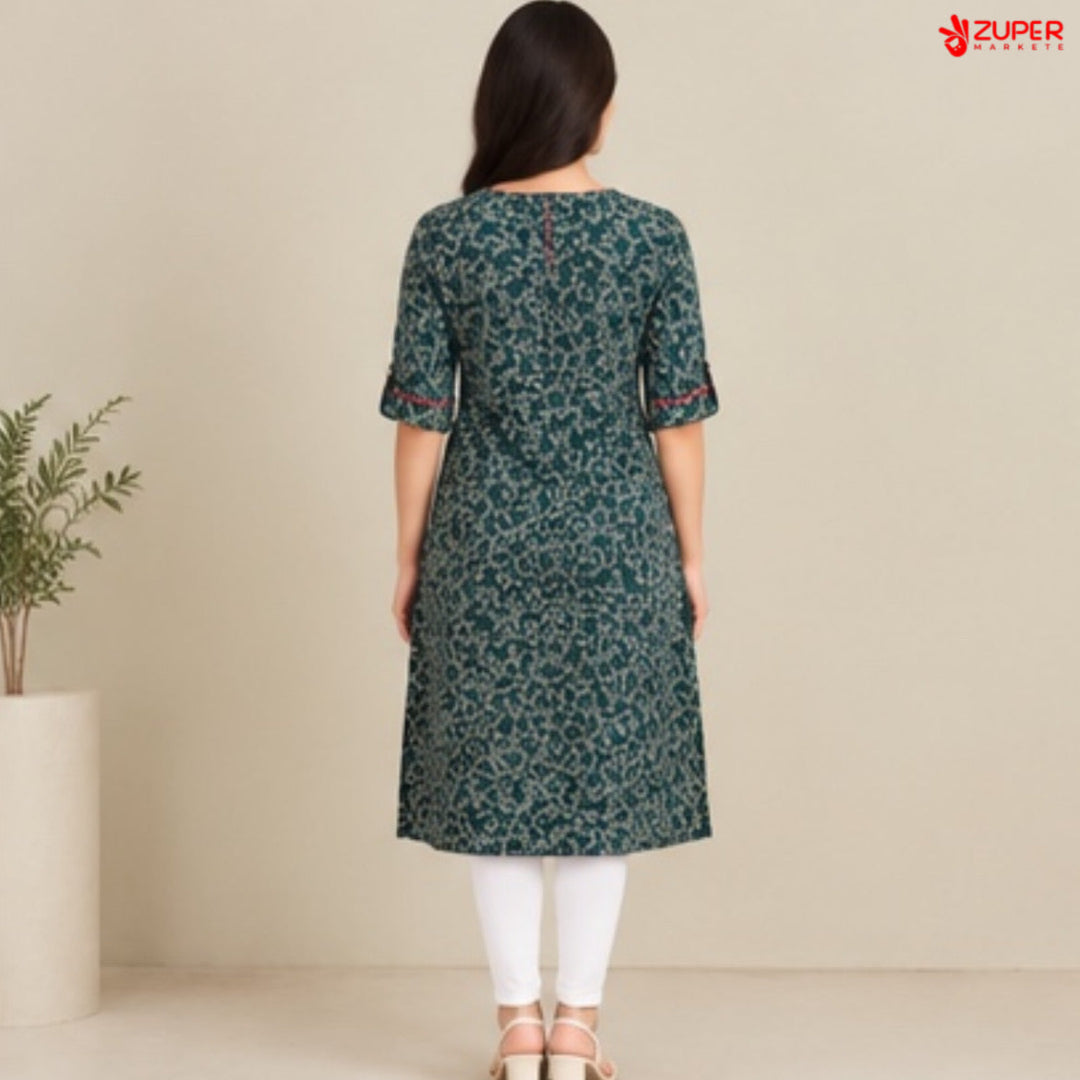 Womens Long Kurthi