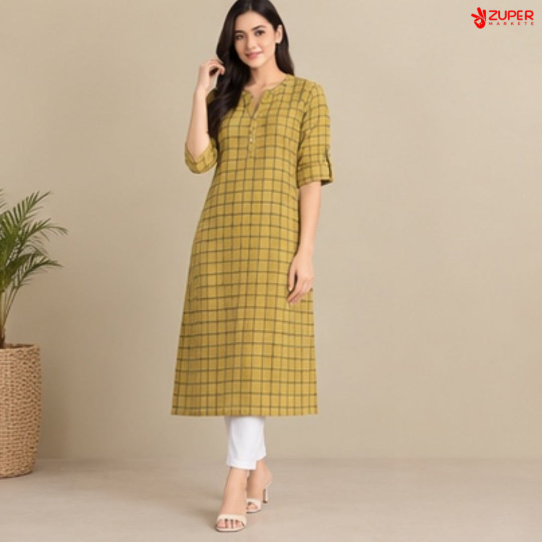 Womens Long Kurthi