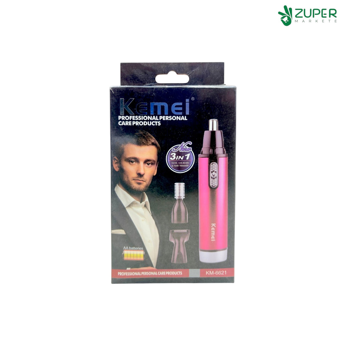 Kemei KM-6621 3-in-1 Grooming Trimmer