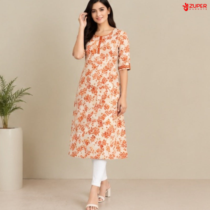 Womens Long Kurthi