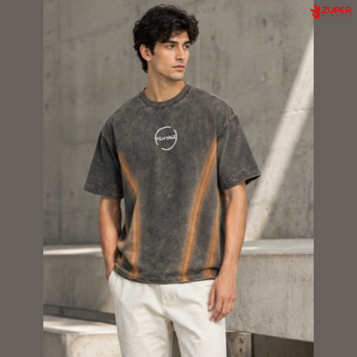 Mens Five Sleeve T-shirt