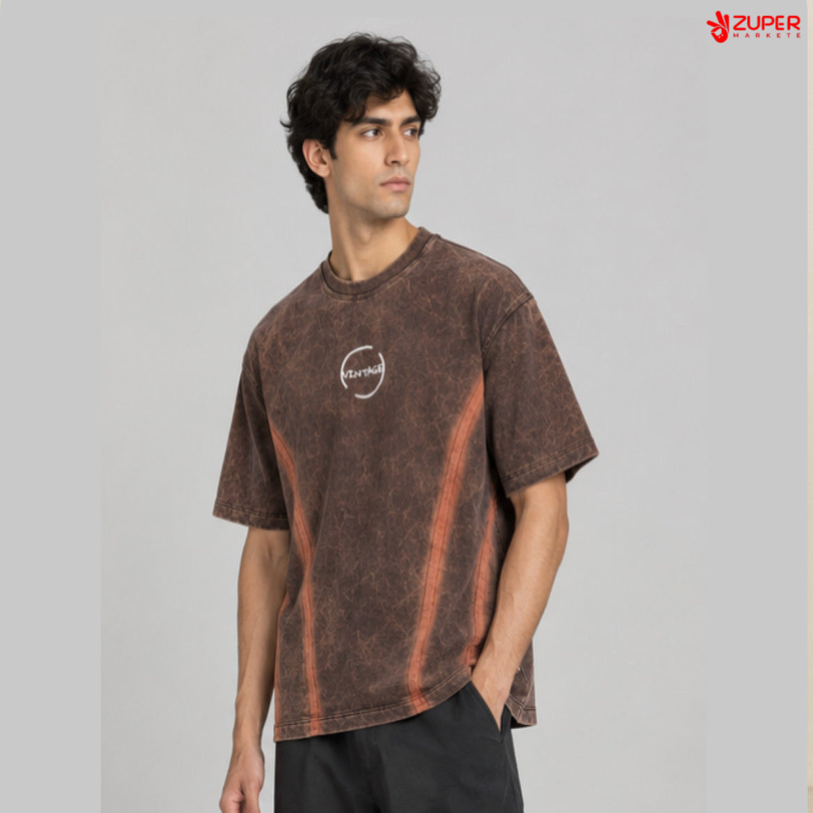 Mens Five Sleeve T-shirt
