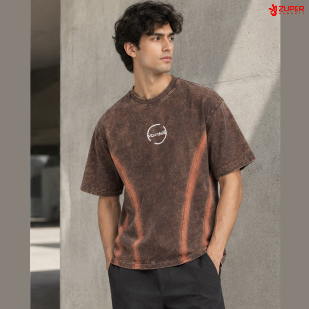 Mens Five Sleeve T-shirt
