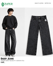 Midnight Shadow Baggy Jeans